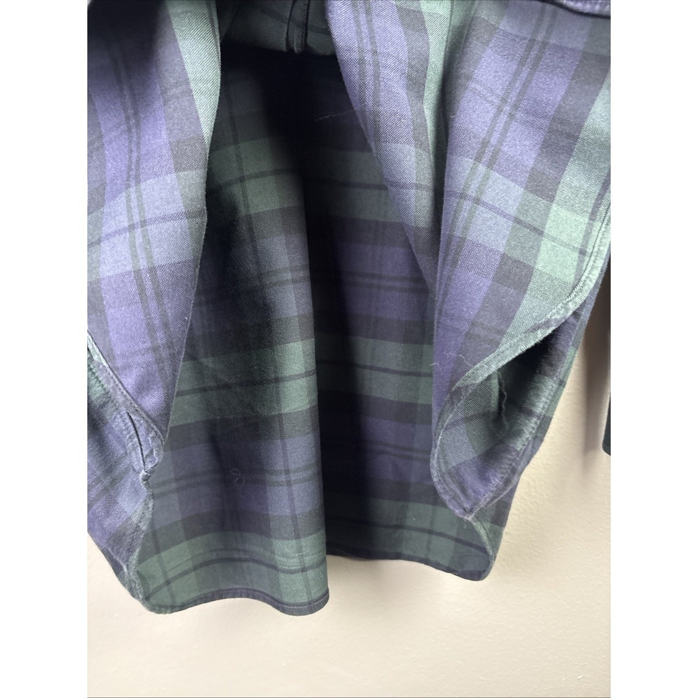 Liberty Shirt Co. Long Sleeve Button Down Flannel Plaid Made In USA Large - Picture 6 of 9